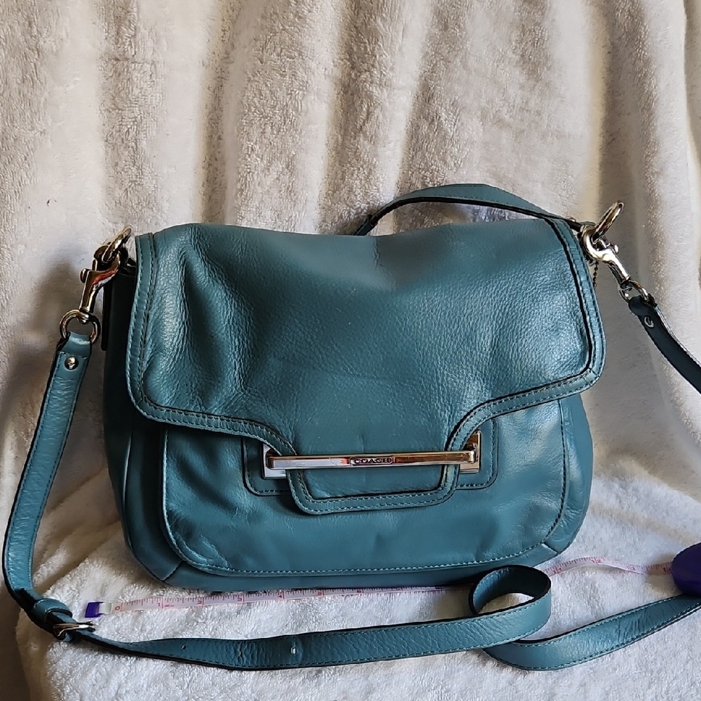 Coach Teal Crossbody Bag